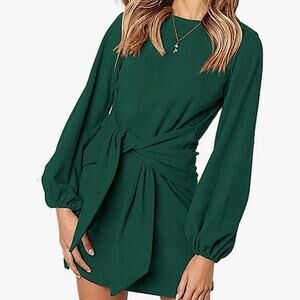 Tie Waist Knit Dress